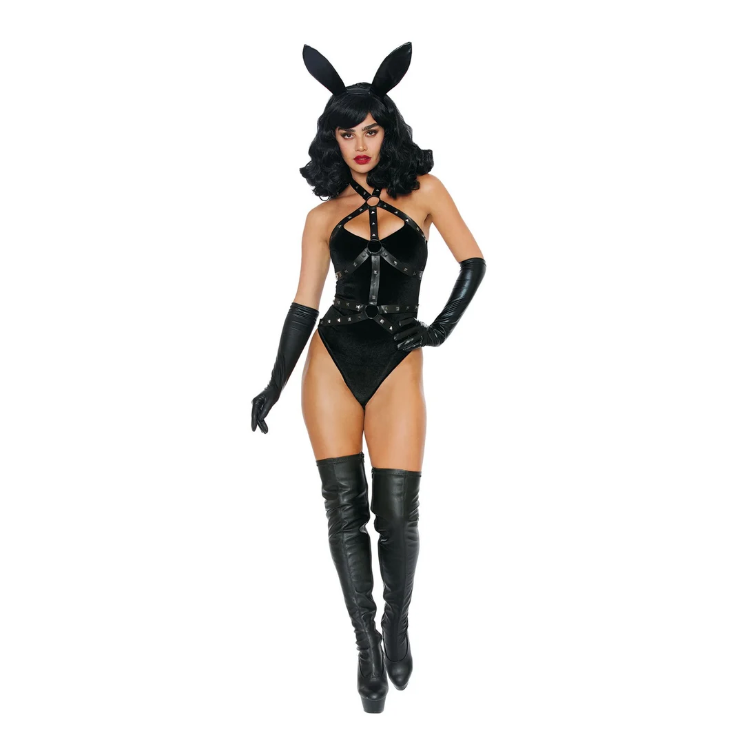 Rollenspiel Kostüm mit Bunny Harness für einen verführerischen Partylook – LIN – Bild 2