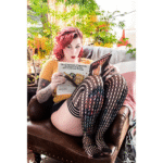 Zwarte fishnet stay-up kousen met no-slip grip voor curvy verleiding – Kix'ies - Afbeelding 17