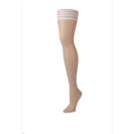 Witte thigh-high stay-up kousen met no-slip grip voor bruiloft & party - Kix'ies - Afbeelding 10