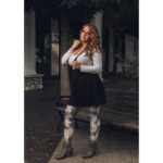 Stay-up kousen met tie-dye twist voor feestelijke en curvy looks - Kix'ies - Afbeelding 8