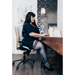 Stay-up kniekousen met zakelijke schoolvibe voor curvy lingerie – Kix'ies - Afbeelding 13