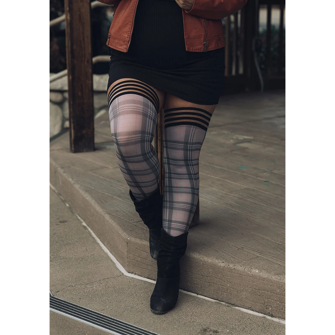 Chaussettes Kix'ies Lori grises – Image 3