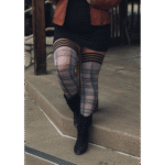 Stay-up kousen grote maat met no-slip grip voor zakelijke én feest – Kix'ies - Afbeelding 8