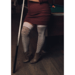 stay-up kousen met argyle golfvibe voor een sexy curvy look - Kix'ies - Afbeelding 3