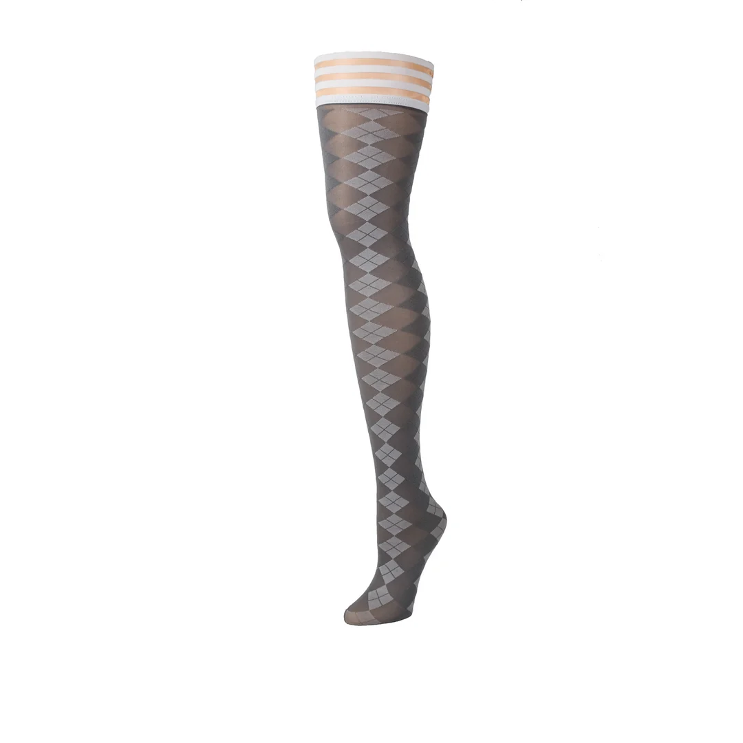 Bas cuissardes Kix'ies Par 4 gris – Image 20