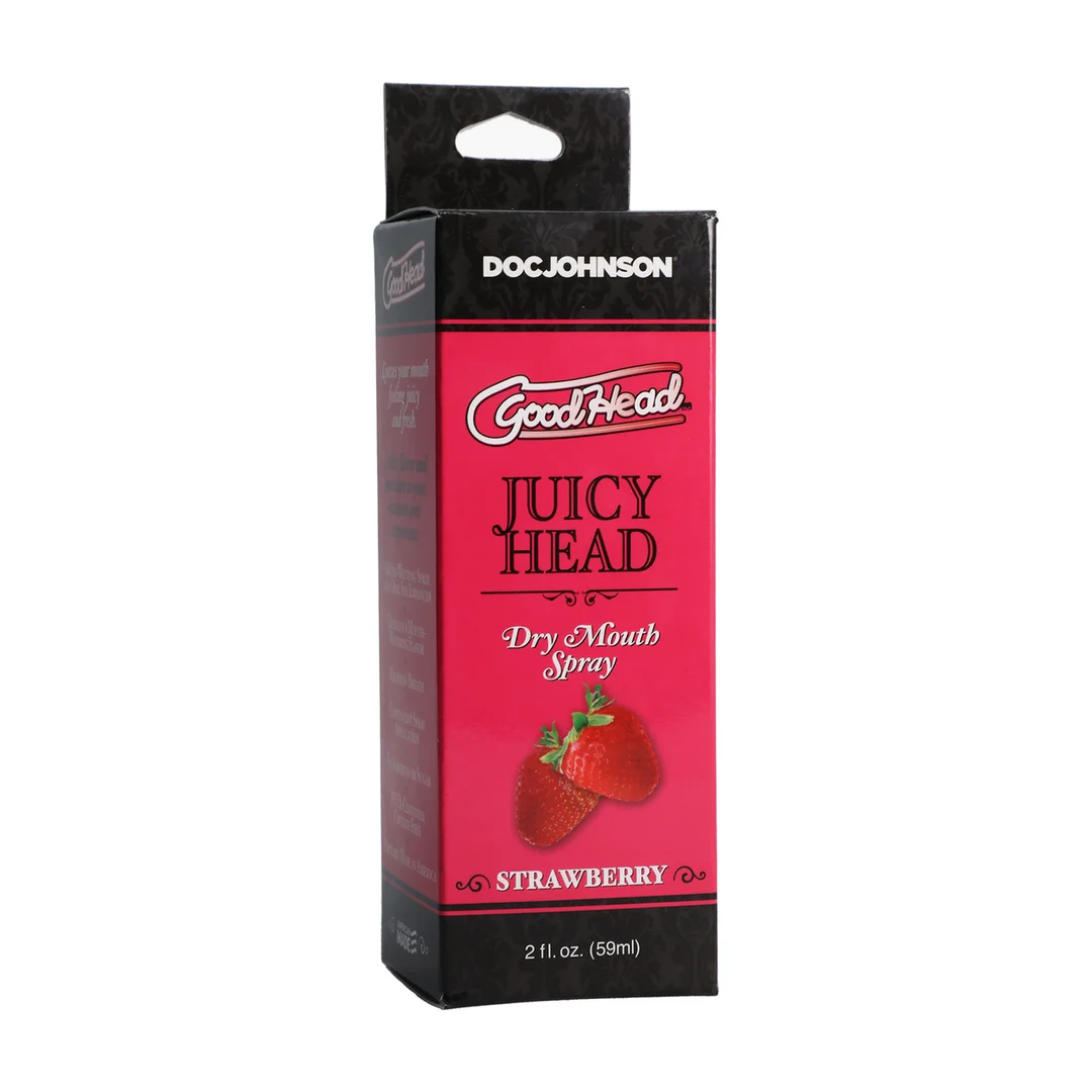 Juicy Head Dry Mouth Spray Aardbei - Afbeelding 1