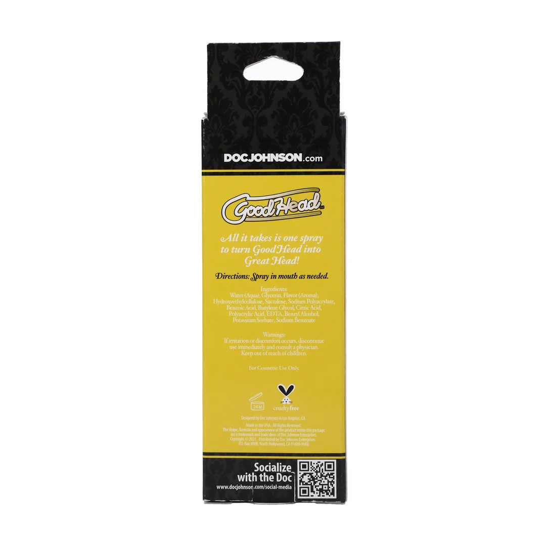 Doc Johnson Juicy Head Dry Mouth Spray Ananas - Afbeelding 2