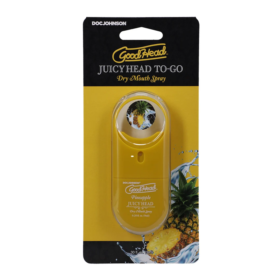 Juicy Head Dry Mouth Spray met ananassmaak