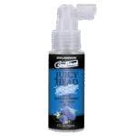 Glijmiddel met smaakje – Dry Mouth Spray voor orale seks – Sour Blue Raspberry – 60 ml – Doc Johnson - Afbeelding 2