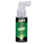 Glijmiddel met smaakje – Dry Mouth Spray voor orale seks – Sour Green Apple – 60 ml – Doc Johnson - Afbeelding 2