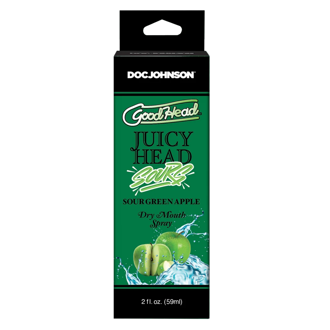 Juicy Head Dry Mouth Spray Sour Green Apple - Afbeelding 1