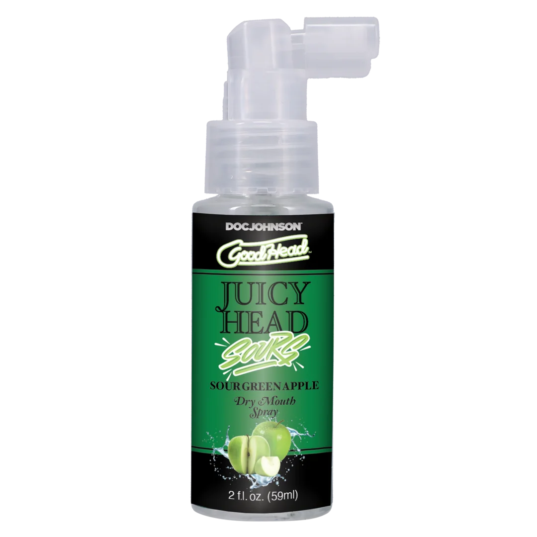 Juicy Head Dry Mouth Spray Sour Green Apple - Afbeelding 2