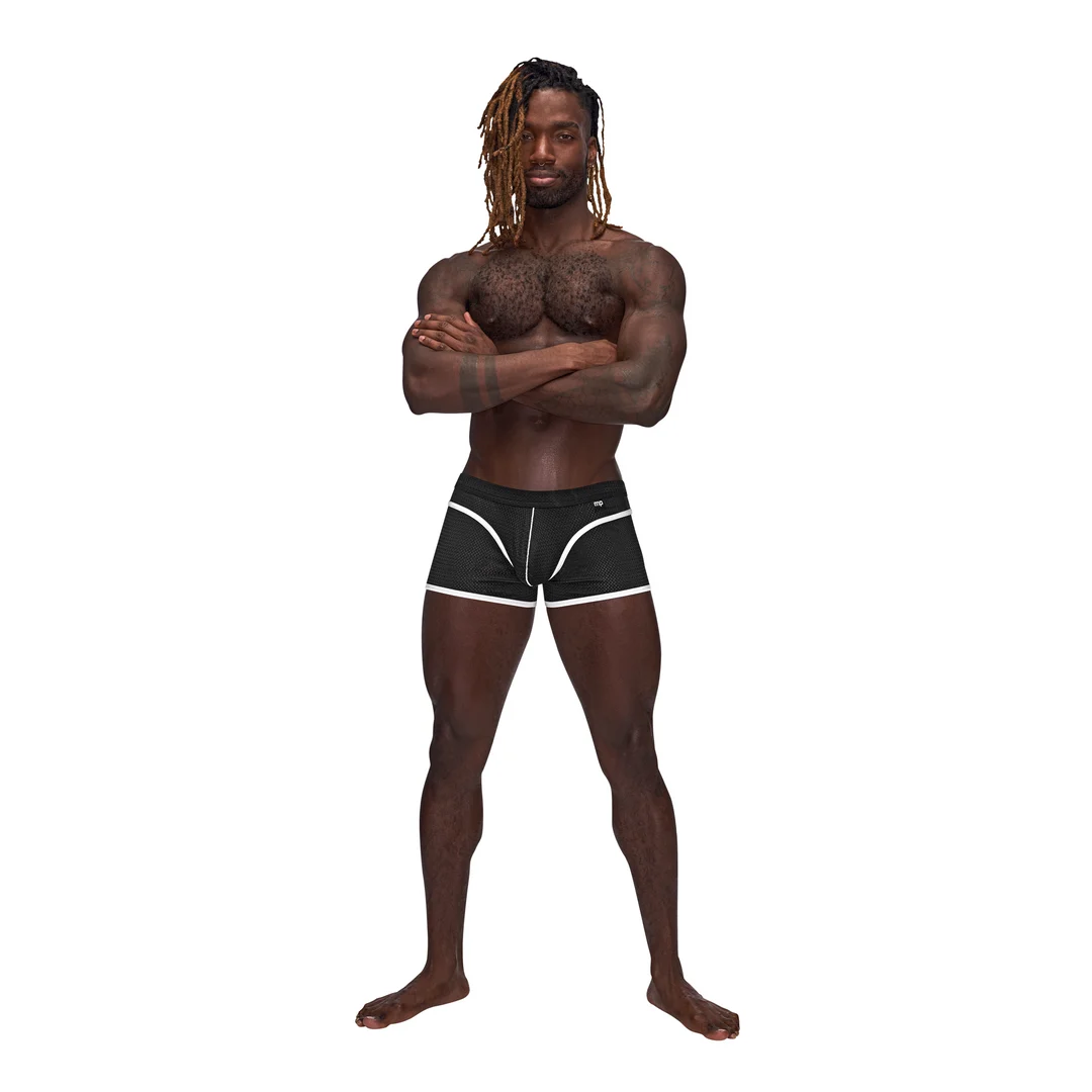 Male Power Sport Mesh Mini Short - Afbeelding 25