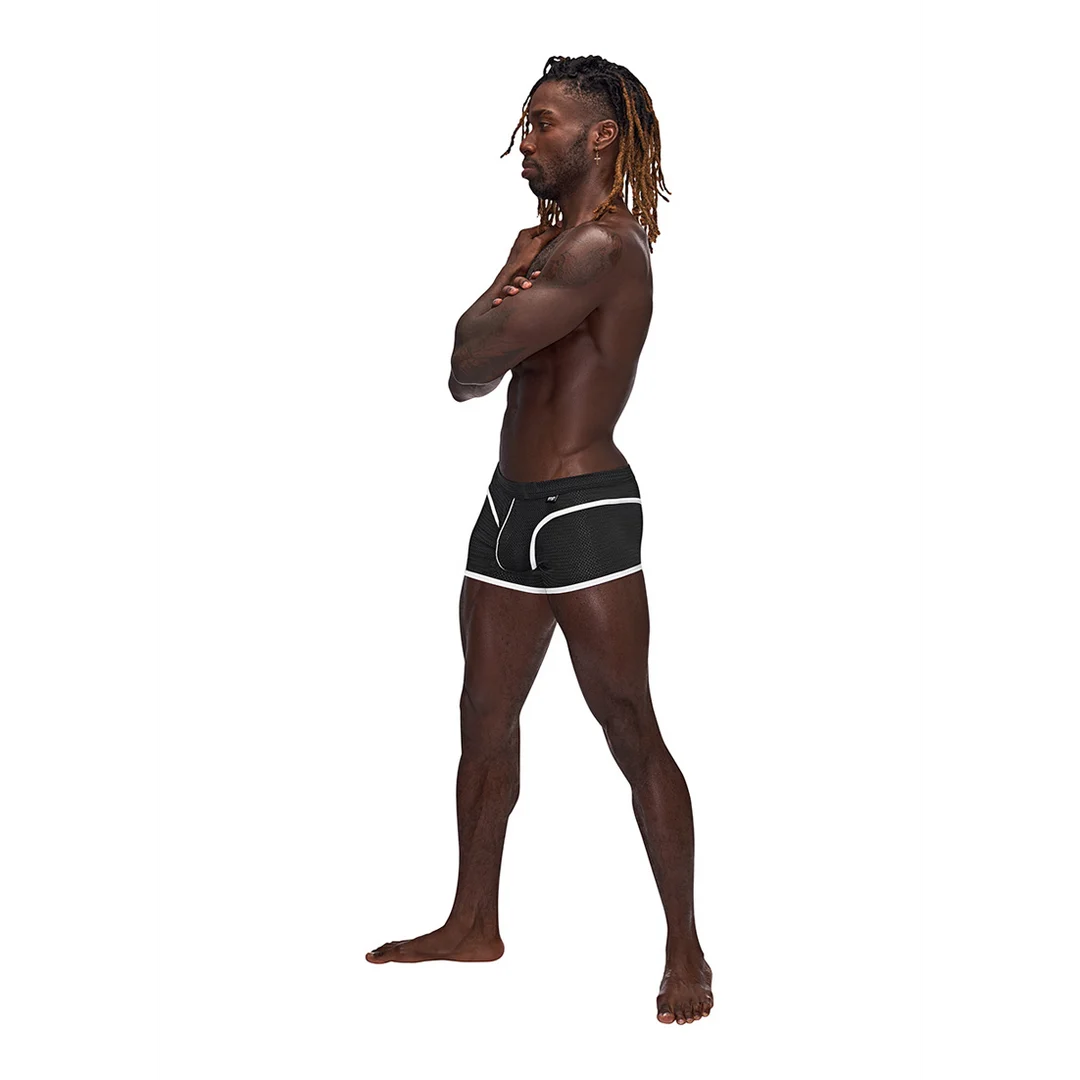 Male Power Sport Mesh Mini Short - Afbeelding 1