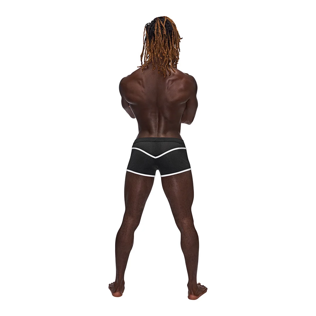 Male Power Sport Mesh Mini Short - Afbeelding 2