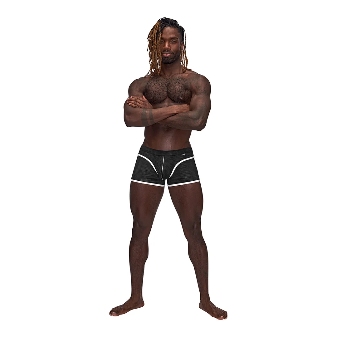 Male Power Sport Mesh Mini Short - Afbeelding 5
