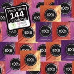 Condooms met gemengde smaken – 144 stuks – EXS - Afbeelding 4