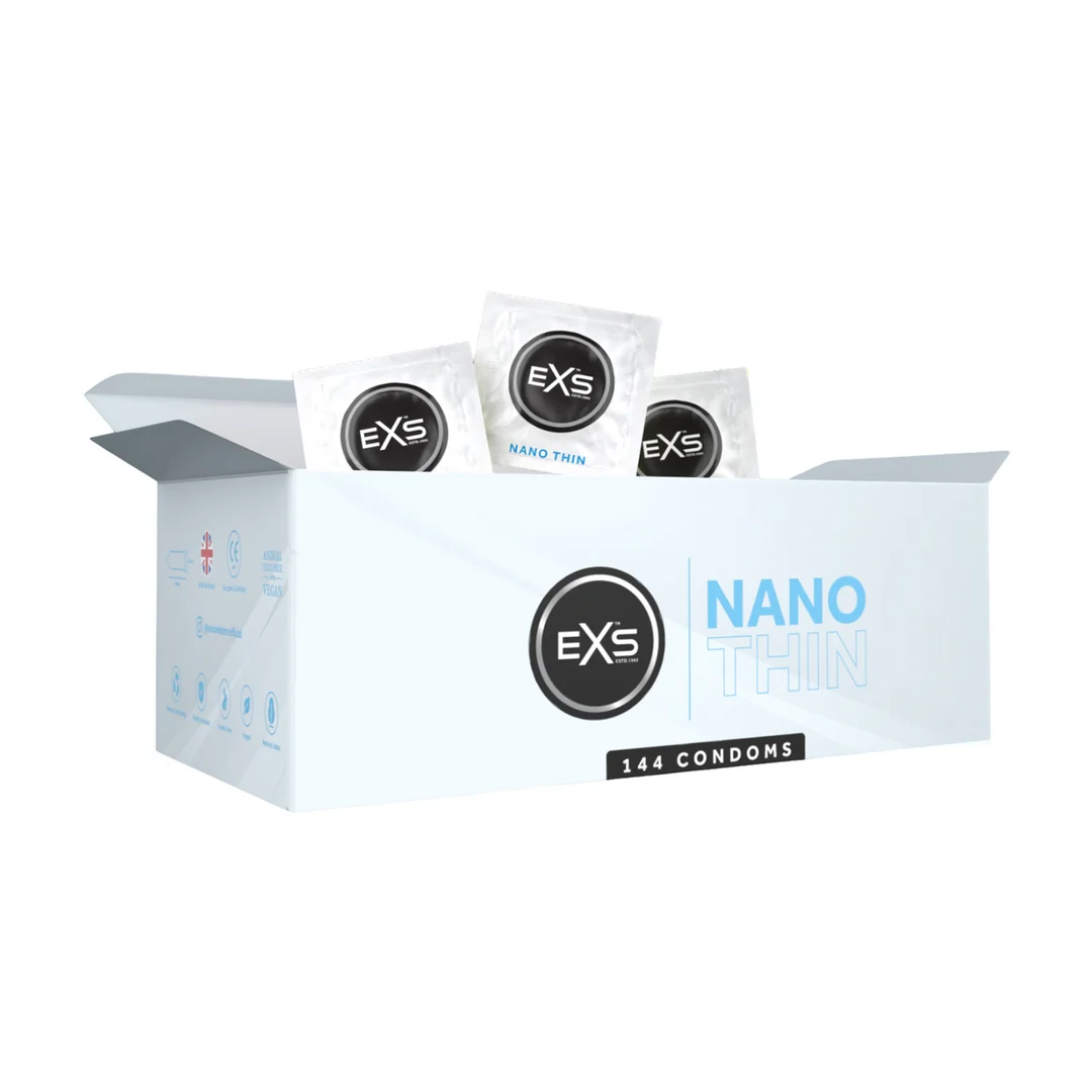 Préservatifs EXS Nano Thin, 144 pièces – Image 4