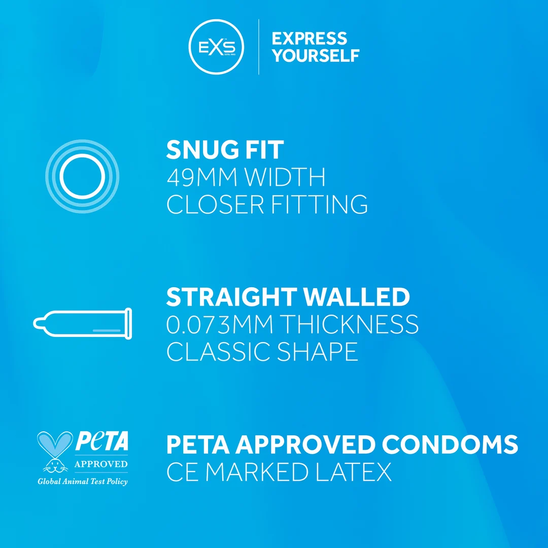 Préservatifs EXS Snug Fit, 144 pièces – Image 3