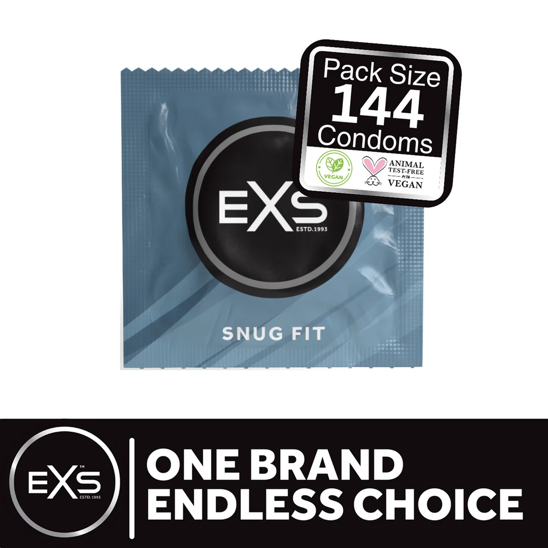 Préservatifs EXS Snug Fit, 144 pièces – Image 2
