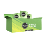 Geribbelde en gestippelde condooms – 144 stuks – EXS - Afbeelding 3