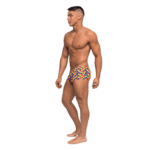 Slip heren, sexy ondergoed mannen met Pride-print en pouch – Male Power - Afbeelding 8