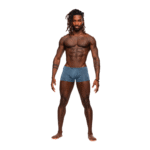 Boxer mini met lage taille en hoge uitsnijdingen voor strakke look – Male Power - Afbeelding 4