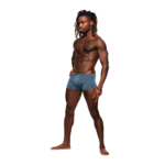 Boxer mini met lage taille en hoge uitsnijdingen voor strakke look – Male Power - Afbeelding 14