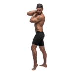 Compressie long short met ademend comfort voor sportieve look – Male Power - Afbeelding 6