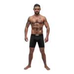 Compressie long short met ademend comfort voor sportieve look – Male Power - Afbeelding 10