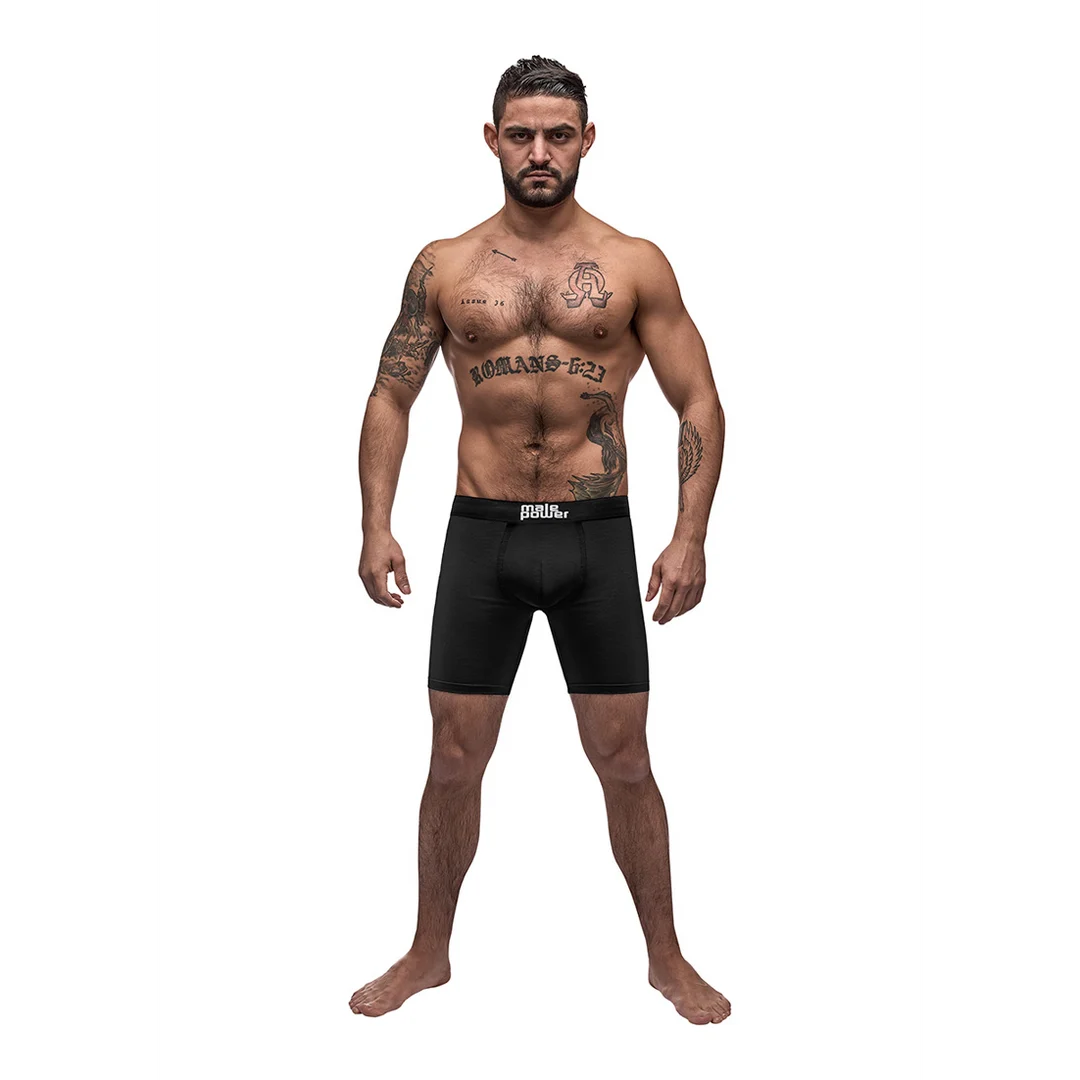 Male Power Black Nite lange Short – Bild 15