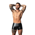 Wetlook slip heren met sculptende pouch voor een sexy look - Male Power - Afbeelding 4