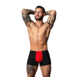 Sexy ondergoed mannen: mesh pouch short met luchtige, stoere look – Male Power - Afbeelding 6