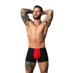 Sexy ondergoed mannen: mesh pouch short met luchtige, stoere look – Male Power - Afbeelding 10
