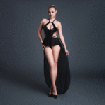 Sexy lingerie body met latex-look en mesh voor speelse verleiding – Allure - Afbeelding 15