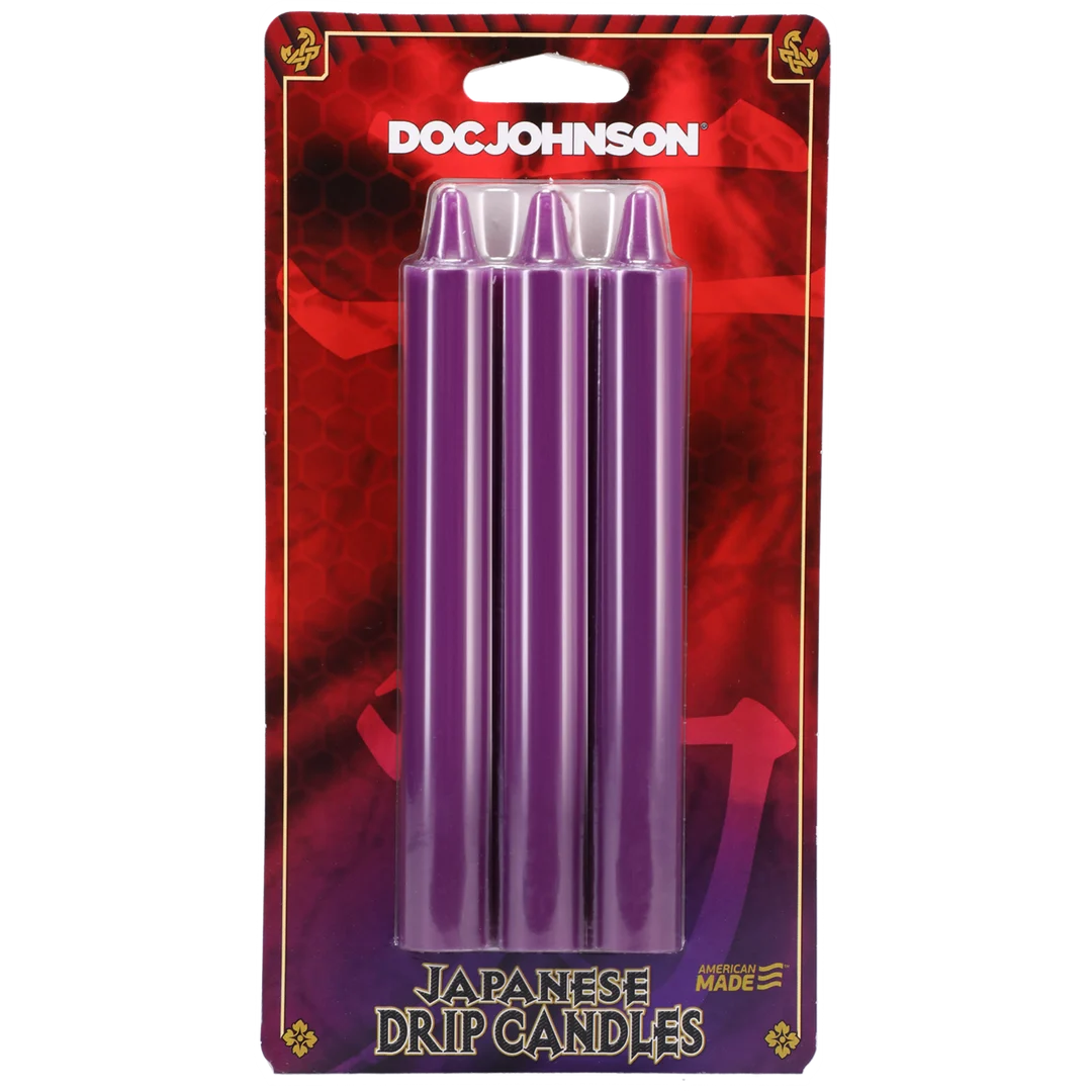 Japanse druipkaarsen paars