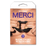 Niet-vibrerende cockring met rekbare silicone omsluiting – De Paradox