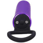 Mini vibrator met siliconen gripring – Violet Doc Johnson - Afbeelding 2