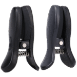 BDSM tepelklemmen met 11 standen – Vibro Grippers - Vibrerende Tepelklemmen met Koffer - Zwart - Afbeelding 2