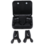 BDSM tepelklemmen met 11 standen – Vibro Grippers - Vibrerende Tepelklemmen met Koffer - Zwart - Afbeelding 3