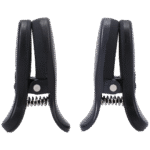 BDSM tepelklemmen met 11 standen – Vibro Grippers - Vibrerende Tepelklemmen met Koffer - Zwart - Afbeelding 5