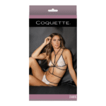 Kanten lingerie set met verstelbaar harness voor verleidelijke look – Coquette
