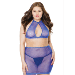 Curvy body met open kruis en luipaardprint voor sexy silhouet - SexyPlus - Afbeelding 2