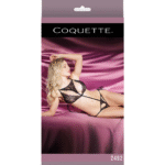 Kanten body met open kruis en zijstrik voor verleidelijke look – SexyPlus