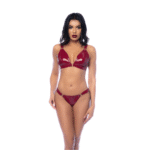 Sexy lingerie set met glanzende vinyl-look voor verleidelijke allure – LIN - Afbeelding 3