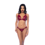 Sexy lingerie set met glanzende vinyl-look voor verleidelijke allure – LIN - Afbeelding 9