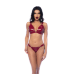Sexy lingerie set met glanzende vinyl-look voor verleidelijke allure – LIN - Afbeelding 12