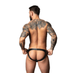 Wetlook jockstrap met contoured pouch voor opvallend silhouet - Male Power