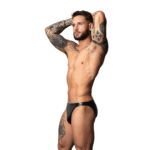 Wetlook jockstrap met contoured pouch voor opvallend silhouet - Male Power - Afbeelding 8