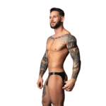 Wetlook jockstrap met contoured pouch voor opvallend silhouet - Male Power - Afbeelding 6